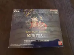 One Piece Romance Dawn OP-01 ENGLISH VERSION Booster Box Sealed White Bottom - Image 1