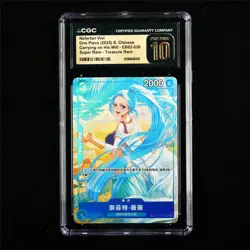 CGC 10 PRISTINE 2025 One Piece CHN Nefertari Vivi EB02-026 SR - Image 1