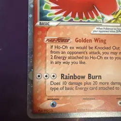 Ho-Oh ex (Holo) 017/017 POP Series 3 Holo Foil Pokemon TCG Card - Image 4
