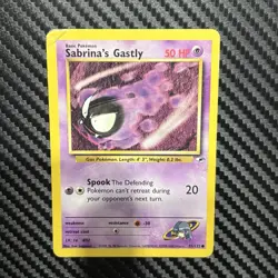 Sabrina’s Gastly 93/132 Pokemon TCG Pokemon Card (MYREF#6) - Image 1