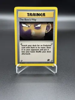 Pokemon TCG Team Rocket Trainer Full 9 Card Non-Holo Set WOTC - Image 5