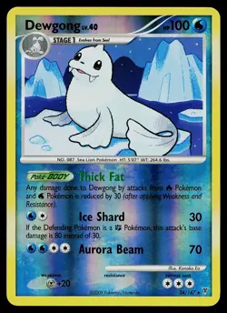 Pokemon Card - Dewgong Supreme Victors 24/147 Rare Reverse Holo - Image 1