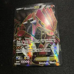 Pokemon Groudon EX Dark Explorers Full Art Ultra Rare Holo Card 106/108 - Image 5
