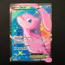 Pokemon Mew EX RC24/RC25 - Legendary Treasures Holo Card - MP - Image 1