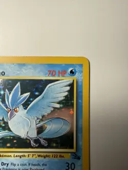 Pokemon TCG Articuno Fossil Holo Unlimited Rare Vintage Card 2/62 - Image 5