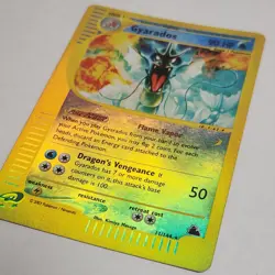 Pokemon Gyarados TCG Card 11/144 Skyridge Reverse Holo 2003 - Image 3