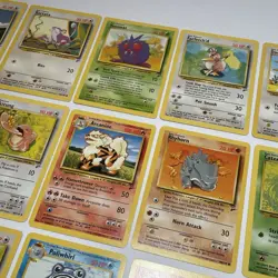 Lot Of 15 Vintage WOTC Base Set 2 Pokemon TCG Cards Common Uncommon 2000 Nintend - Image 3
