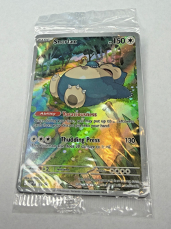 Pokemon TCG NM Snorlax 051 Sv: Scarlet & Violet Promo Cards Holo - Image 2