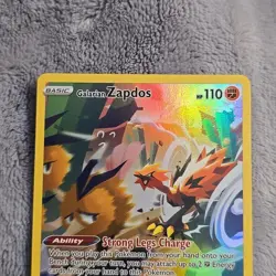 Pokemon TCG Galarian Zapdos SWSH283 Holo Promo Card NM Condition - Image 3