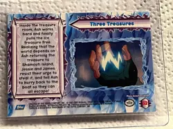 Pokemon 2000 Movie Animation Edition - Holo Foil card 52 Three Treasures - Image 2