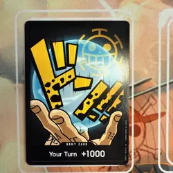 Law DON!! HOLO FOIL PRB-01 Premium Booster One Piece Card English - Image 1