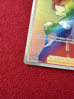 210/198 Agatha | Rare Rainbow Trainer Pokemon Trading Card Chilling Reign - Image 2