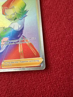 210/198 Agatha | Rare Rainbow Trainer Pokemon Trading Card Chilling Reign - Image 3