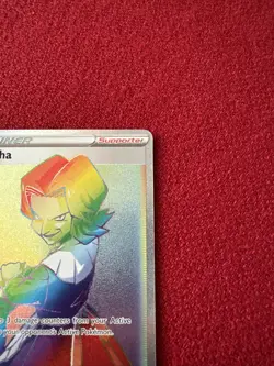 210/198 Agatha | Rare Rainbow Trainer Pokemon Trading Card Chilling Reign - Image 4