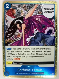 Perfume Femur OP07-057 Rare English 500 Years Future One Piece TCG Card Game - Image 1