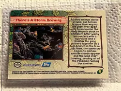 Pokemon 2000 Movie Animation Edition - Holo Foil card 8 Theres a Storm Brewing - Image 2