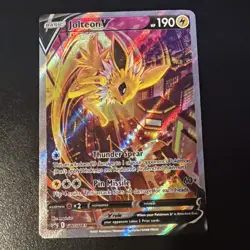 Jolteon V - SWSH183 - Pokemon Sword & Shield Promo Alternate Art Card NM - Image 1