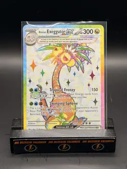 Pokemon TCG Alolan Exeggutor EX Holo Ultra Rare Card 225/191SV08 Surging Sparks - Image 1