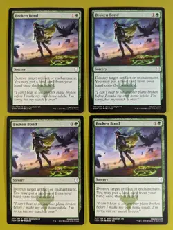 Broken Bond x4 Dominaria 4x Playset Magic the Gathering MTG - Image 1