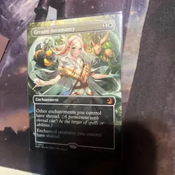 Greater Auramancy (Anime Borderless) Wilds of Eldraine: Enchanting Tales NM - Image 1