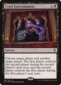 1x Cruel Entertainment NM Eng MTG - Commander 2016 - Image 1