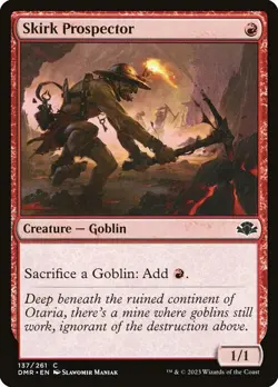 1x Skirk Prospector - Foil NM Eng MTG - Dominaria Remastered - Image 1