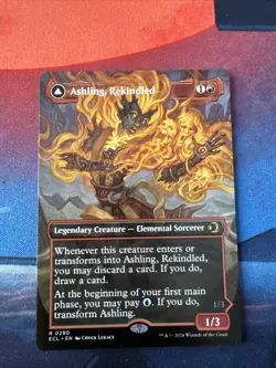Ashling, Rekindled (Borderless) - 290 - ECL - NM - MTG Magic the Gathering - Image 1