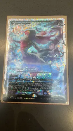 Moonshadow MTG Magic The Gathering fractured foil Lorwyn Eclipsed - Image 3
