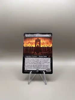 Fire Lord Ozai (Extended Art) Regular #186 MTG: Avatar The Last Airbender - Image 1