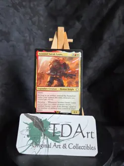 SENTINEL SARAH LYONS ~ NM ~ MTG Magic- 0118 PIP Fallout - Image 1