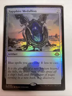 Sapphire Medallion Modern Horizons 3 Foil #296 Rare - Image 1