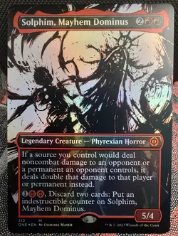 Solphim, Mayhem Dominus (Showcase) Phyrexia: All Will Be One Foil - Image 1