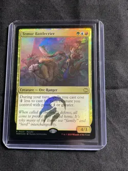 Temur Battlecrier Unique and Miscellaneous Promo Foil NM MTG - Image 1