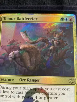Temur Battlecrier Unique and Miscellaneous Promo Foil NM MTG - Image 2