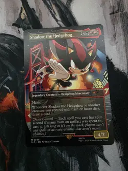 MTG Shadow the Hedgehog (Regular) Secret Lair x Sonic 2086 NM - Image 1