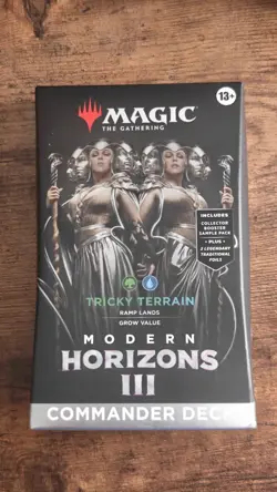 MTG Modern Horizons 3 Commander Deck - Tricky Terrain Sealed Magic the Gathering - Image 2