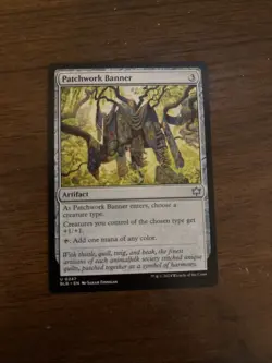 Patchwork Banner Bloomburrow Regular - Image 1