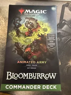 Bloomburrow Commander Deck - Animated Army MTG Brand New Sealed - Image 1