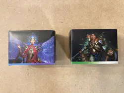 Magic The Gathering: Wilds of Eldraine Decks - set of 2; open, sleeved - Image 1