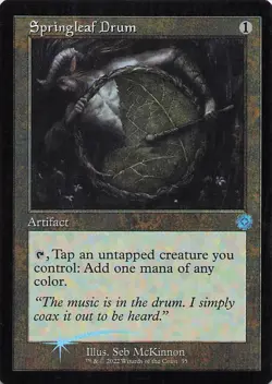 Springleaf Drum The Brothers' War Retro Artifacts Foil - Image 1