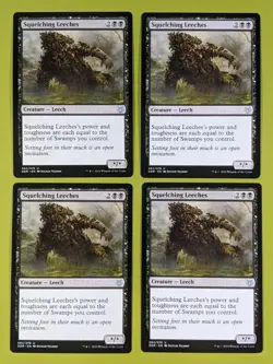 Squelching Leeches x4 Duel Decks: Nissa vs. Ob Nixilis 4x MTG - Image 1