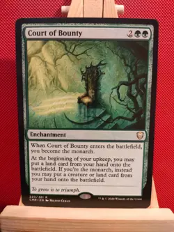 Court of Bounty - Commander Legends - Rare - NM - MTG - Image 1