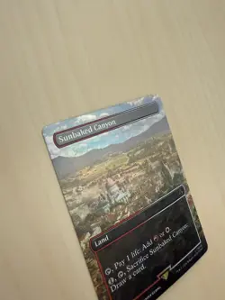 Sunbaked Canyon (Borderless) Universes Beyond: Assassin's Creed Foil - Image 5