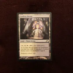 Godless Shrine Gatecrash Regular NM Magic The Gathering MTG Near Mint Condition - Image 1
