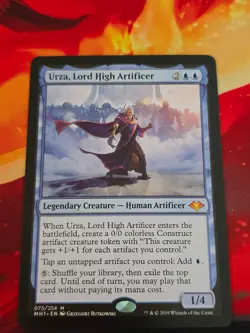 MTG Sticker CEDH Urza Lord High Artificer - Image 1