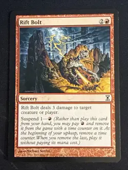 1x Rift Bolt (176) Time Spiral LP MTG Magic the Gathering x1 MKE - Image 1