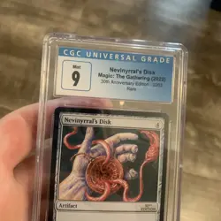 MTG Nevinyrral's Disk 30th Anniversary Edition Rare CGC 9 Mint (PSA, BGS) - Image 4