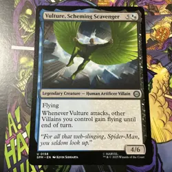 Magic: The Gathering Vulture, Scheming Scavenger MTG Marvel's Spider-Man Regular - Image 1