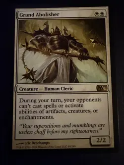 MTG Magic Grand Abolisher Core Set 2012 M12 Regular Rare - Image 1