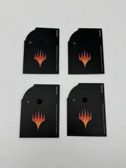 MTG Life Counter Wheel Dial Commander Set of 4 Black 40 Spindown New - Image 2